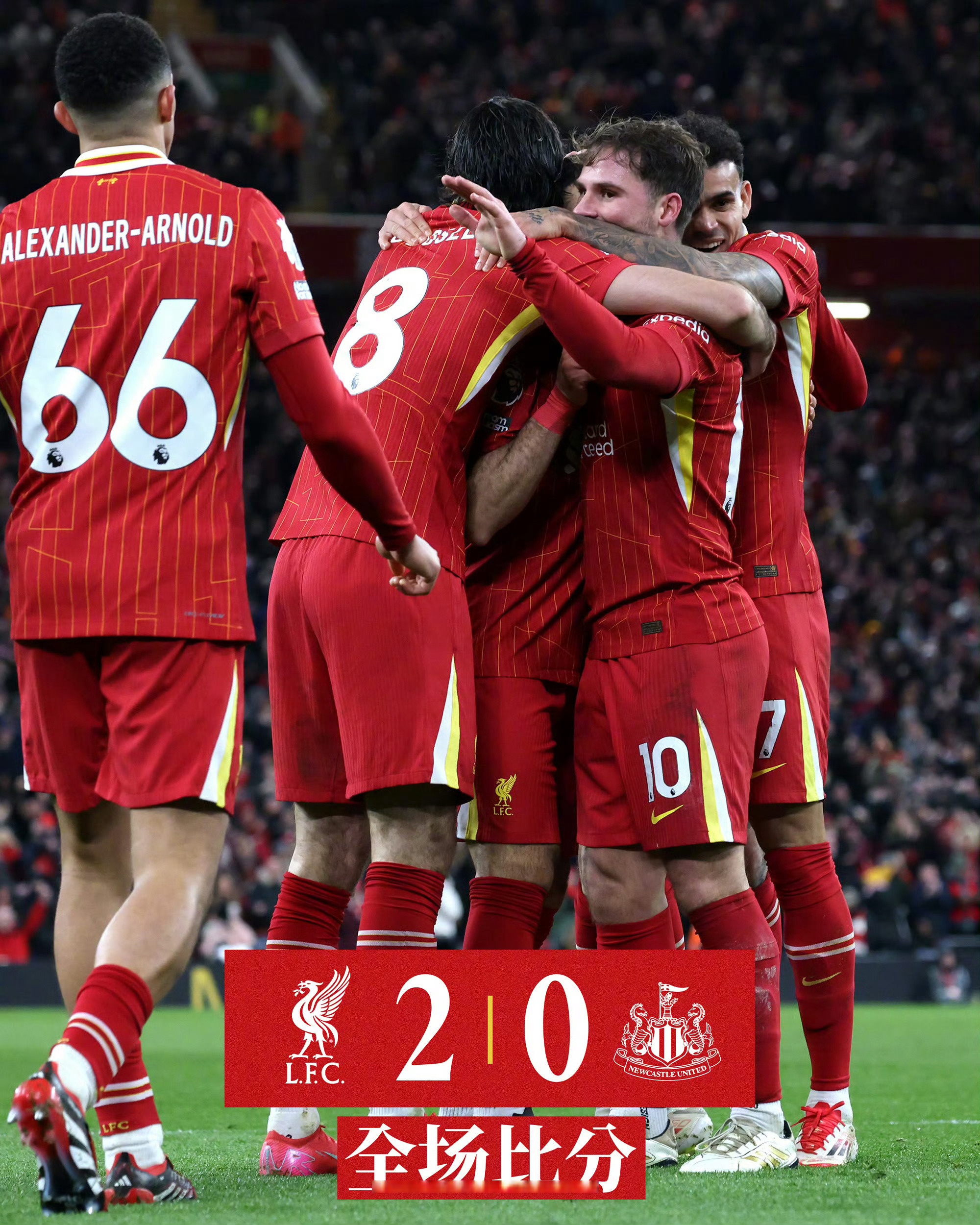 利物浦主场不胜，领跑优势不稳