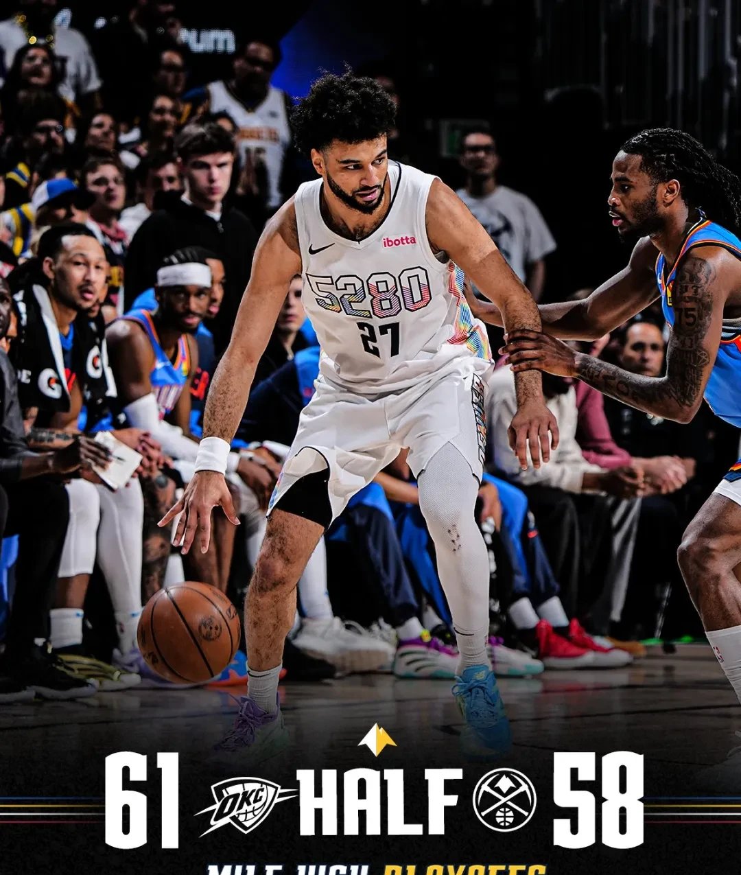 掘金客场力克魔术，继续领先西部的简单介绍