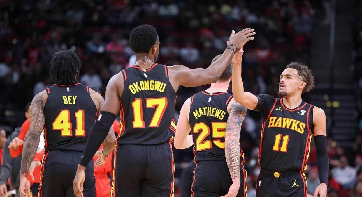 老鹰惊险战胜热火，取得五连胜